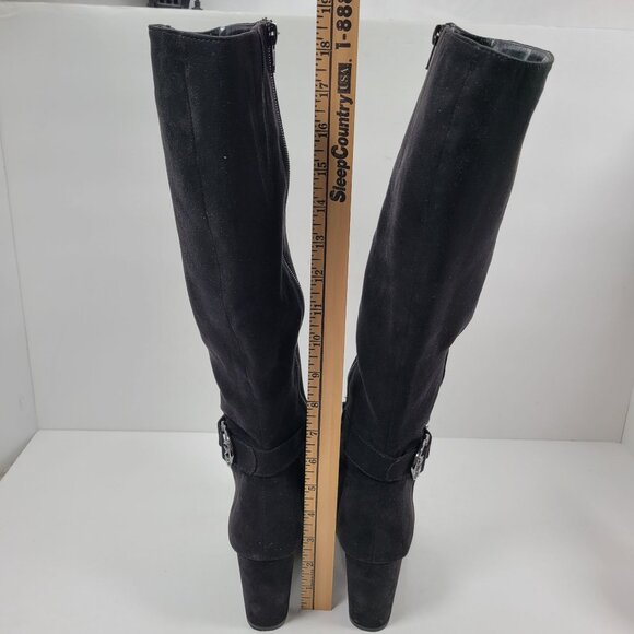 Jones New York Signature Women's Black Knee High Boots US Size 8.5M - Picture 11 of 12